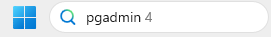 pgAdmin4検索画面